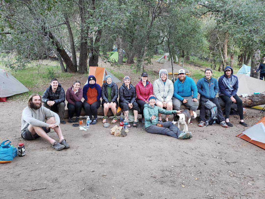 Fred Canyon Campsite peeps
